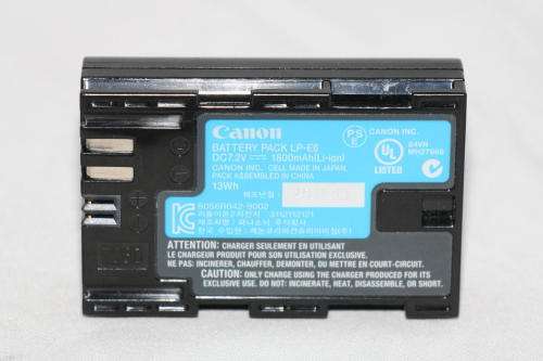 Canon LP-E6 Genuine Canon Battery