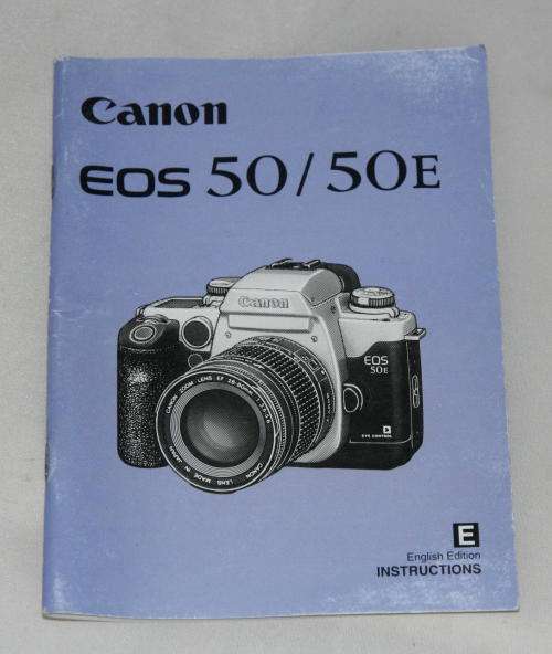 Canon EOS 50 / 50E Instruction Manual