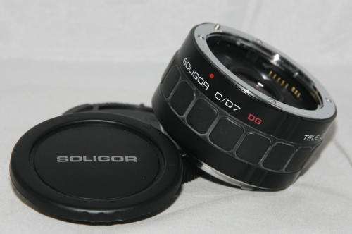 SOLIGOR C/D7 DG Teleconverter Extender 2X for CANON