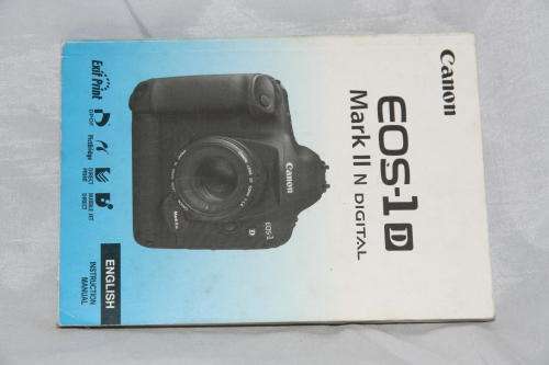Canon EOS 1D Mark II N Instruction Manual