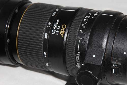 Sigma 170-500mm F5-6.3 APO for Canon
