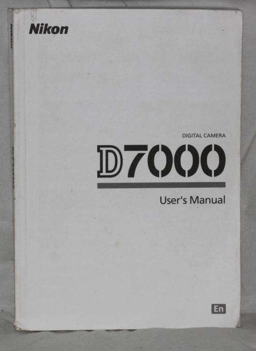 Nikon D7000 Instruction Manual