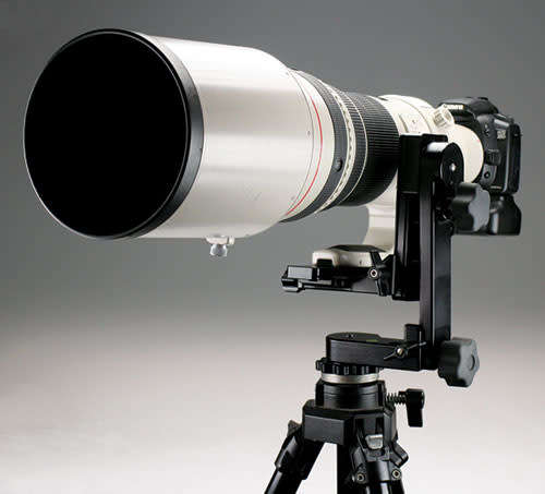 Gimbal for camera and telephoto lens