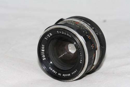 Soligor 35mm f/2.8 M42 mount manual focus lens