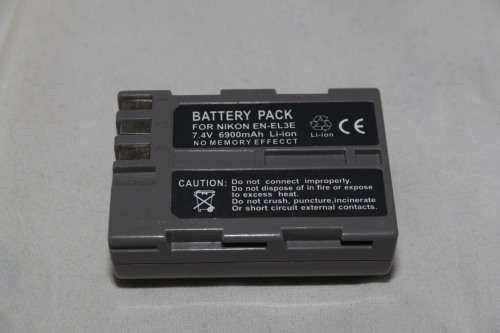 Nikon replacement EN-EL3e battery