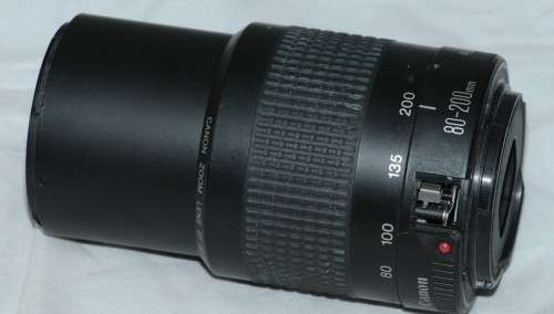 Canon EF 80-200mm f/4-5.6 ii ***please read description***