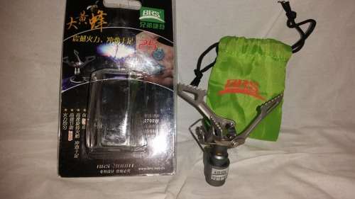 BRS BRS-3000T Ultralight 25g Backpacking Camping Gas Stove