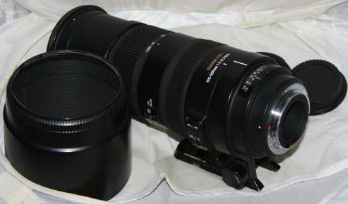 Sigma 150-500mm f/5-6.3 DG OS HSM APO  ***Canon Mount** Tripod mount not included