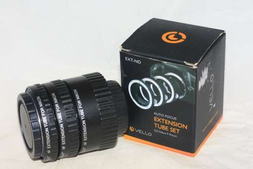 Vello extension tube set Auto Focus for Nikon