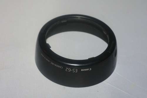 Canon ES-62 genuine hood for Canon EF50mm f18 Hood Adapter 62 NOT INCLUDED