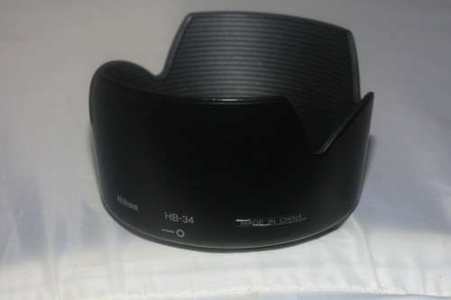 Nikon genuine HB-34 Lens Hood for 55-200mm DX lens (NOT FOR 55-200mm VR lens)
