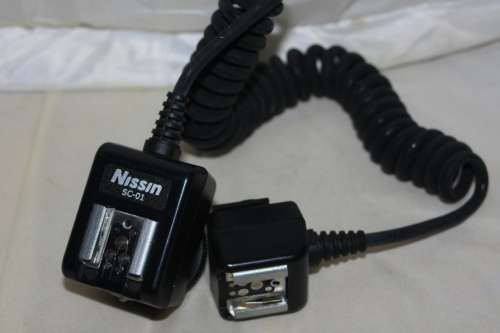 Canon / Nikon / Pentax Nissin SC-01 Coiled Universal Off-Camera Shoe Cord