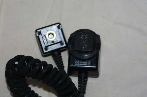 Canon / Nikon / Pentax Nissin SC-01 Coiled Universal Off-Camera Shoe Cord