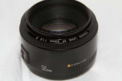 Canon EF 50mm f/1.8 II (The famous Nifty Fifty)