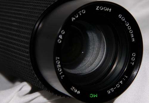 PENTAX mount CPC 60-300MM F/4-5.6 MC Zoom Lens (WILL FIT DSLR)