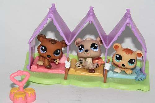 Littlest petshop triplets bears!!!!!!!!!