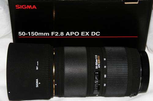 Sigma 50-150mm f/2.8 APO EX DC HSM ***Canon Mount***