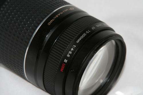 Canon 75-300mm f/4-5.6 II USM (Ultrasonic model not the normal lens)