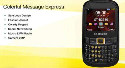 Samsung Corby Txt B3210