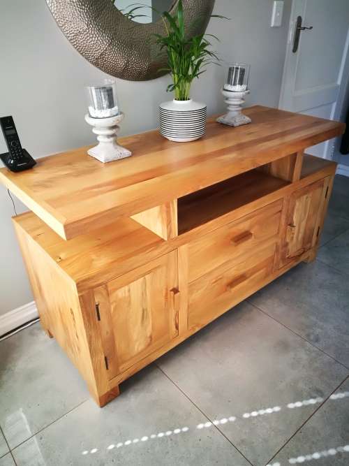 Solid Mango Wood Cabinet purchased form Coricraft in 2017