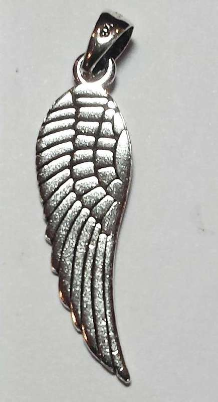 *New* 925 Sterling Silver Angel Wing Pendant