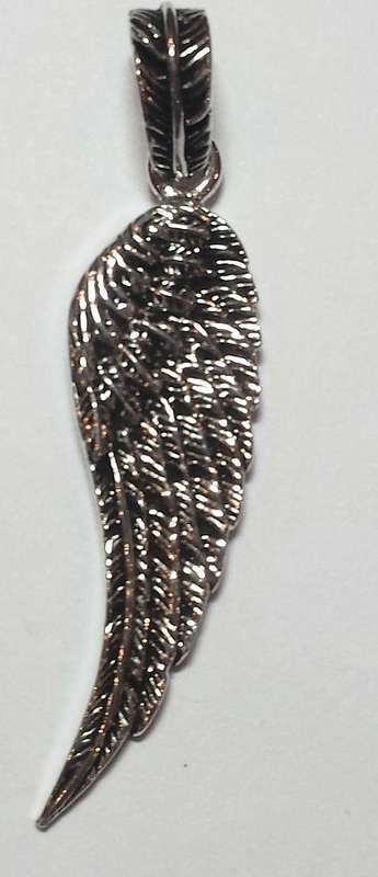 *New* 925 Sterling Silver Angel Wing Pendant - large