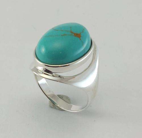 *New* 925 Sterling Silver Ring Turquoise