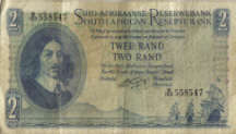 2 x  Large Two Rand Banknotes##Collectable ##Crazy Wednesday Auction##