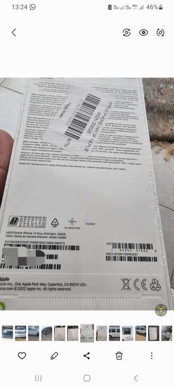 Apple iphone 14 Plus and Free shipping