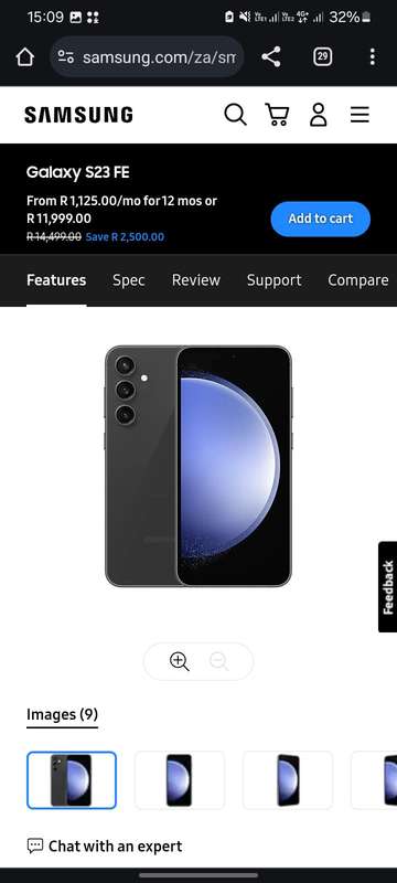 SAMSUNG GALAXY S23 FE