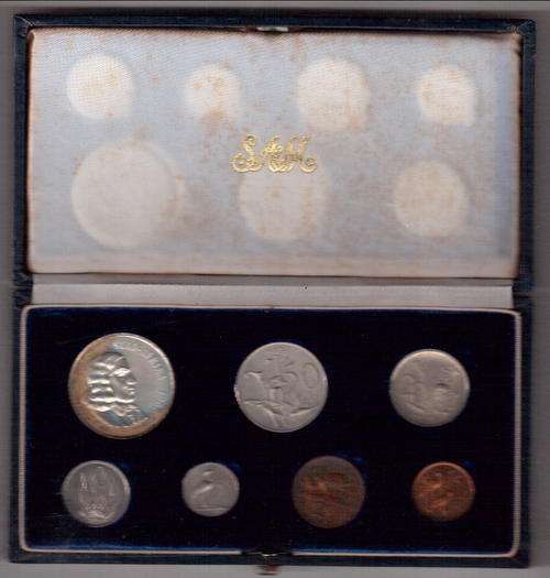 1966 RSA short proof set - CRAZY WEDNESDAY