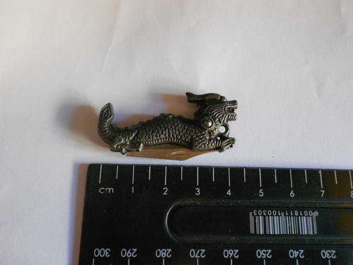 Miniature dragon pocket knife - as per scan