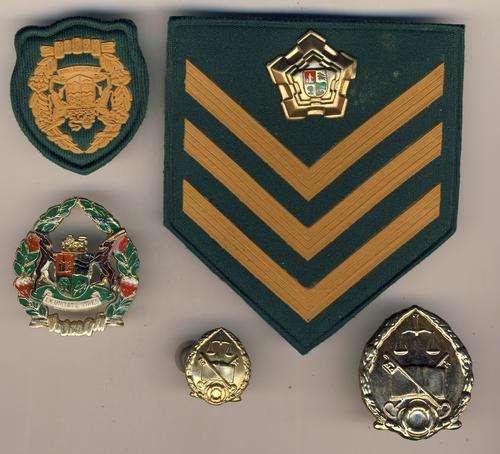 Lot of 6 Prison badges - as per scan