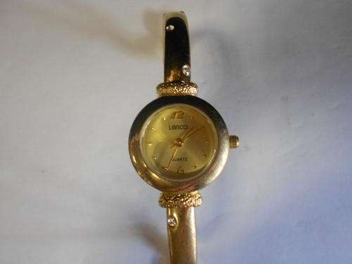 Lanco gold colour ladies quartz watch - as per scan