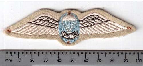 SA army parachute cloth instructor wing - Price reduced