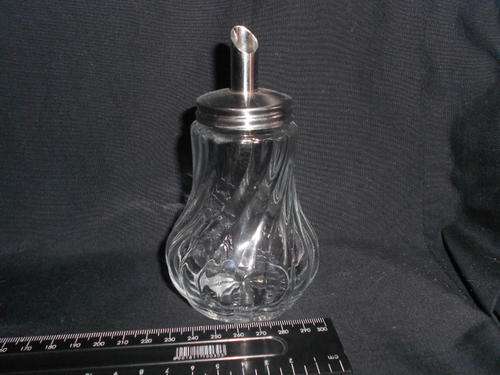 Glass sugar container and pourer - CRAZY WEDNESDAY