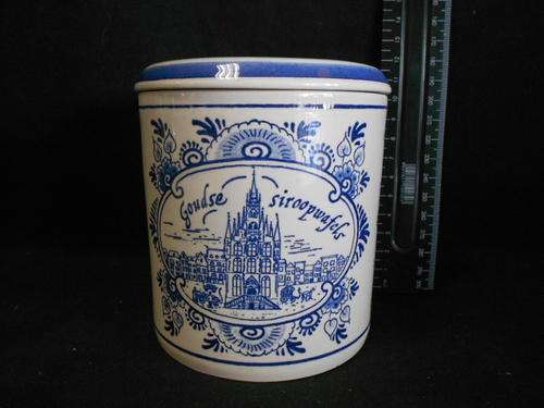 Delft Blauw jar with lid - as per scan