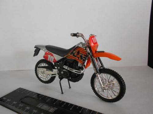 KTM off road motorcycle - as per scan