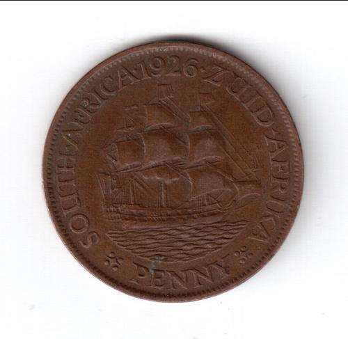 SAU 1926 one Penny, VF - CRAZY WEDNESDAY
