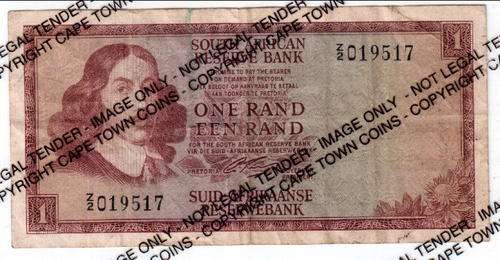 G Rissik 2nd issue Z2 replacement R1 banknote - as per scan