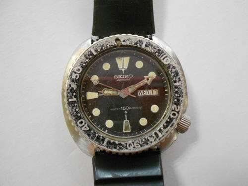 Seiko Automatic mens Divers watch, working - as per scan