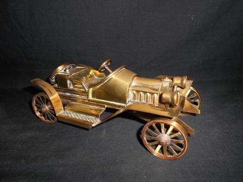 Brass car made by bonvallet,chile - as per scan