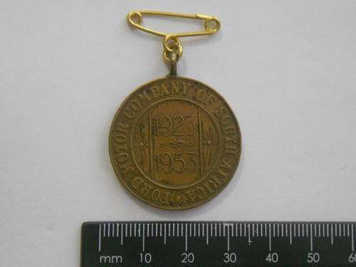 Ford Motor company of South Africa 1923/1953 medal, 50 years forward with Ford 1903 -1953