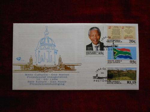 1994 Presidential inauguration First day cover - as per scan