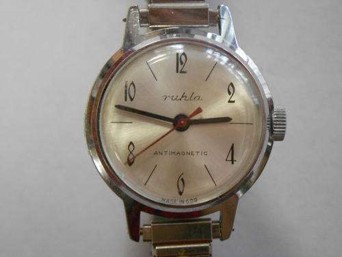 Ruhla antimagnetic large ladies watch, working - CRAZY WEDNESDAY