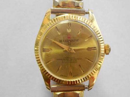 Rolermatic 21 manual wind mens wristwatch, working - CRAZY WEDNESDAY