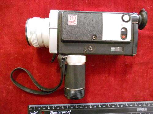 Minolta Super 8 movie camera in minolta case - as per scan