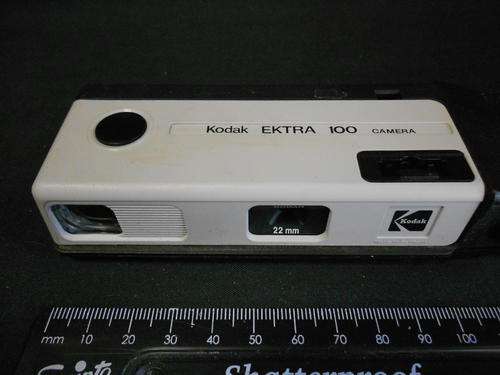 Vintage Kodak Ektra 100 camera @ CRAZY R1 start