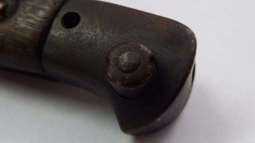 1907 Pattern bayonet for .303 calibre rifle with scabbard - as per scan