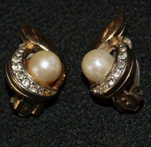 STUNNING VINTAGE EARRINGS @@@ CRAZY R1 START